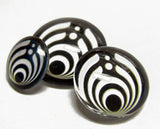 Custom Color 12mm Bassnectar Glass Cabochons for Jewelry Making